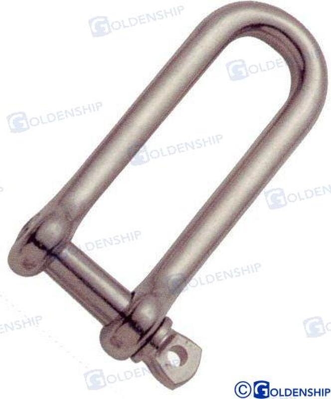 LONG STAINLESS STEEL SHACKLE
